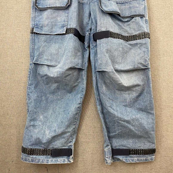 Marithe Francois Girbaud Jeans Vintage Y2K Oversized Cargo Denim Size 36 - Picture 4 of 14